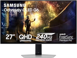 Samsung 27” Odyssey OLED G6 (G61SD)