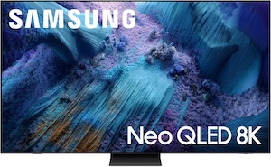 Samsung 65-Inch Class Neo QLED QN990F 8K Mini LED Smart TV (2025 Model)