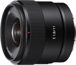 Sony E 11mm F1.8