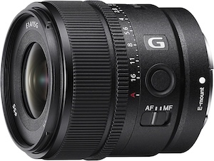 Sony E 15mm F1.4 G