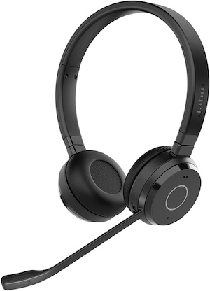 Jabra Evolve 65 TE (Third Edition) Wireless Dual-Ear Headphones