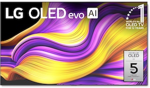 LG 97-Inch Class OLED evo AI 4K G5 Series Smart TV
