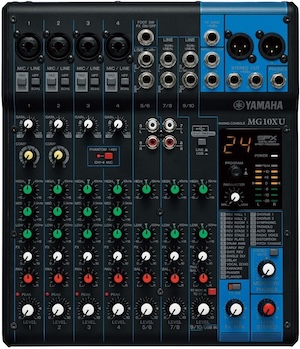 YAMAHA MG10XU 10-Input Stereo Mixer